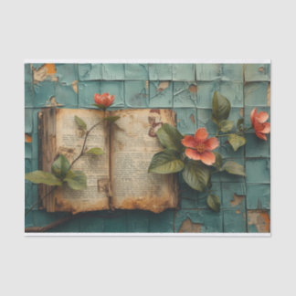 Mixed Media Book Seidenpapier