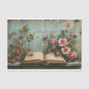 Mixed Media Book Seidenpapier