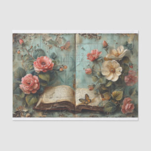 Mixed Media Book Seidenpapier