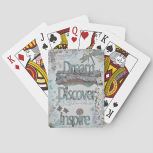 Mixed Media Dream Discover Inspirierte Art Spielkarten