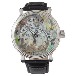 Mixed Media Watch Armbanduhr