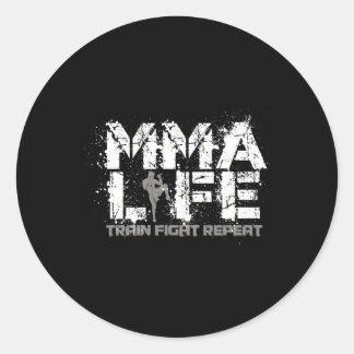 Mixed Mixed-Mixed Martial Arts Runder Aufkleber