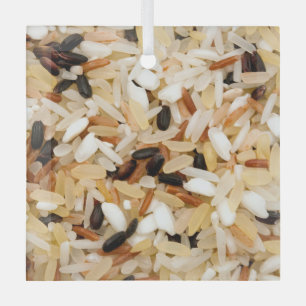 Mixed Rice Ornament Aus Glas
