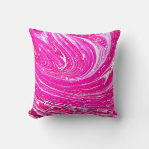 Mixed Rosa Farbhintergrund Kissen