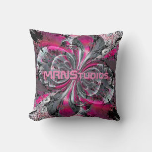 Mixed Signal Throw Pillow Kissen