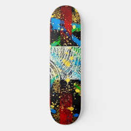 MIXED von Christèle Chabrette Skateboard