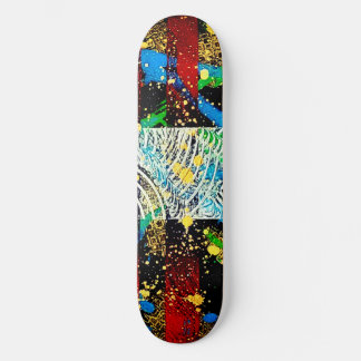 MIXED von Christèle Chabrette Skateboard