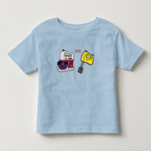 Mixer-Cartoon-Abbildung Kleinkind T-shirt