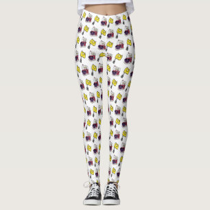 Mixer-Cartoon-Abbildung Leggings