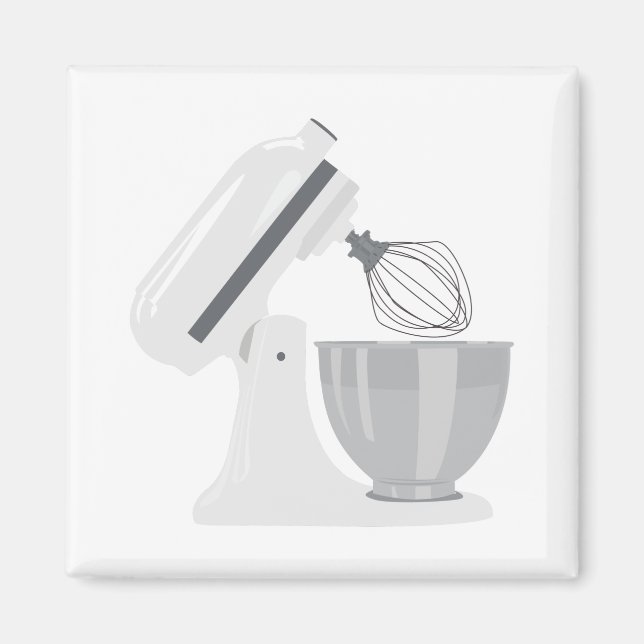 Mixer Pop Art Küche Magnet (Vorne)