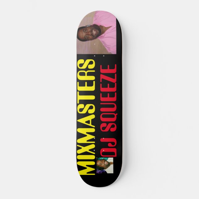 MIXMASTER DJ SQUEEZE SKATEBOARDS / JMT USA (Vorderseite)