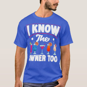Mixology Barkeeper Cocktails Mixologe ich kenne di T-Shirt