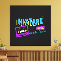 Mixtape-Erinnerungen Retro-Kassette Nostalgie
