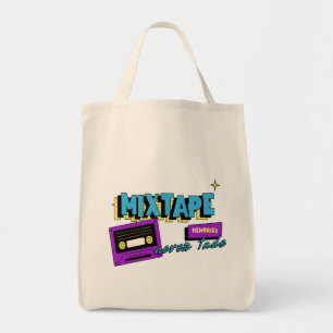 Mixtape-Erinnerungen Retro-Kassette Nostalgie Tragetasche