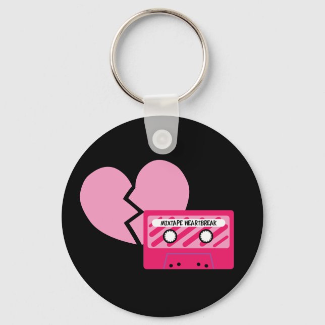 MixTape Heartbreak Schlüsselanhänger (Vorderseite)