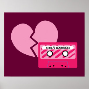 Mixtape Herzschmerz Poster