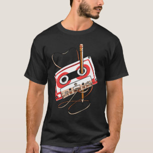 Mixtape-Musikkassettenstift T-Shirt