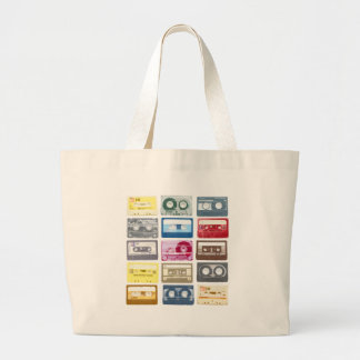 Mixtapes Taschen-Tasche Jumbo Stoffbeutel