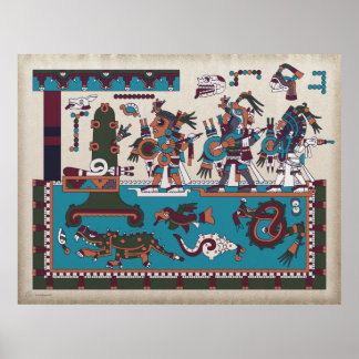 Mixtec Warriors Poster