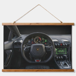  Mixture Between Interioir of Cressida & Hurricane Wandteppich Mit Holzrahmen