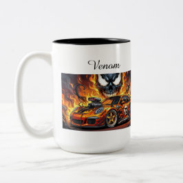 Mixtuure between venom an porsche gt3 zweifarbige tasse