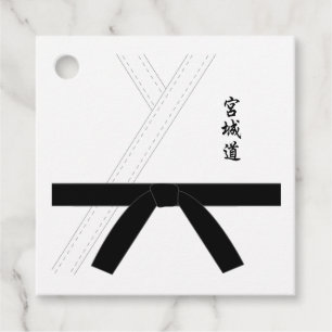 Miyagi do Karate Black Belt Karate Geschenkanhänger