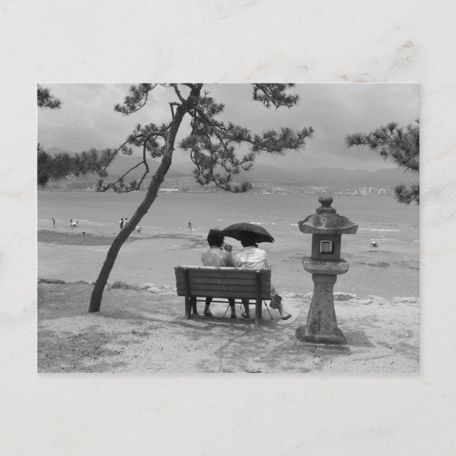 Miyajima Island Postkarte (Vorderseite)