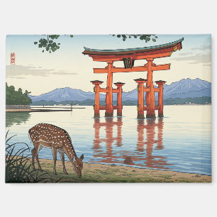 Miyajima Schwimmendes Torii Itsukushima-Schrein Re Magnet