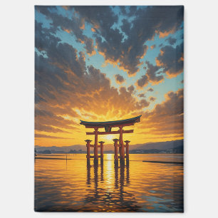 Miyajima Schwimmendes Torii Itsukushima-Schrein So Magnet
