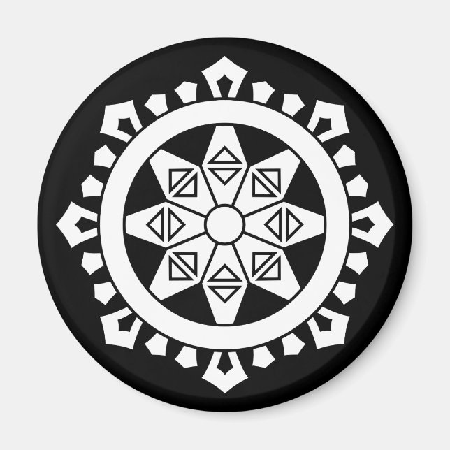 Miyake dharma charka magnet (Vorne)