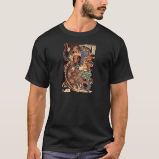 Miyamoto Musashi Tinten-Malerei T-Shirt