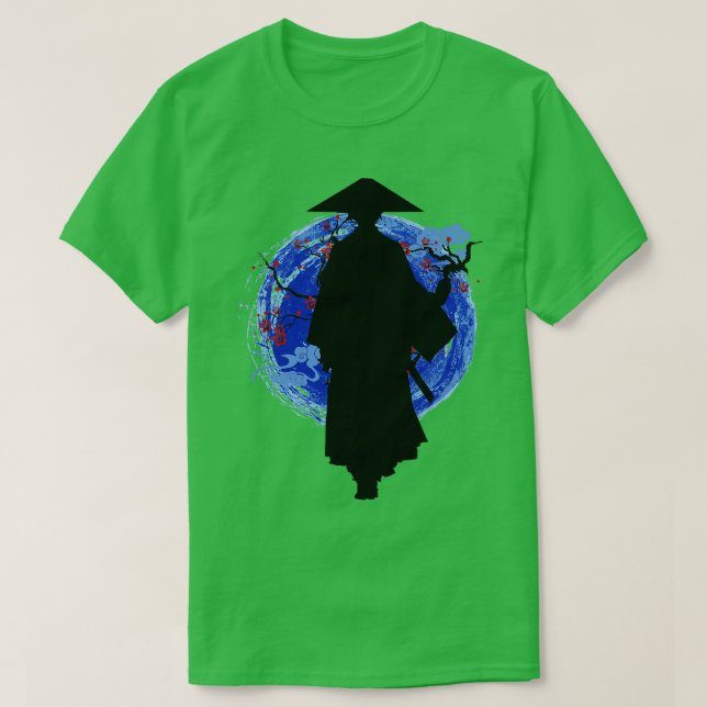 Mizu Blue eye Samurai TShirt (Design vorne)