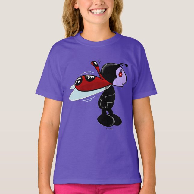 Mizz Ladybug T - Shirt (Vorderseite)