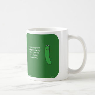 MJ1585, "mahoney Joe", "lächelndes cucumber', Kaffeetasse