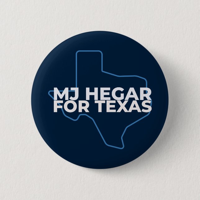 MJ Hegar für Texas Button (Vorderseite)