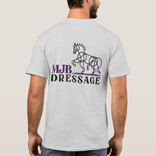 MJB Dressage Doppel Icon T Shirt (Rückseite)