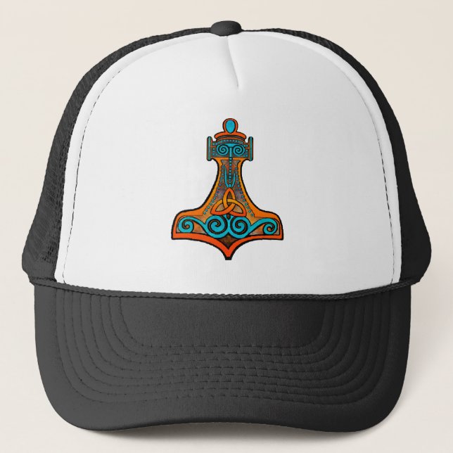Mjolnir Hut Truckerkappe (Vorderseite)