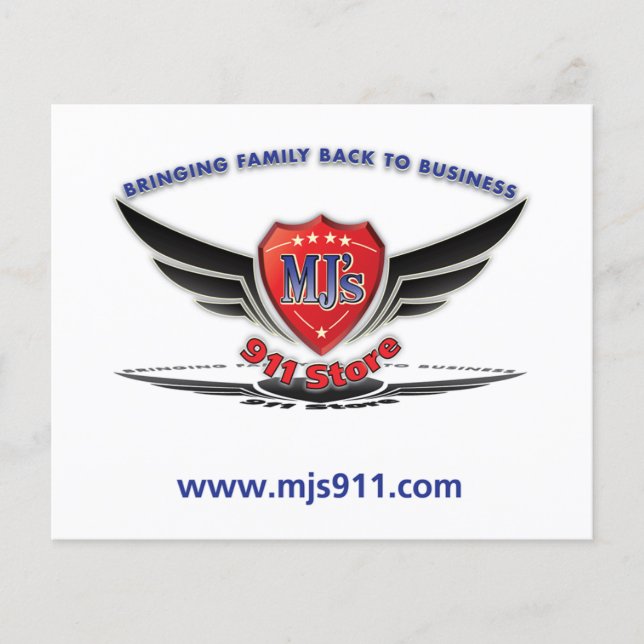 MJ'S 911 Store Flyer (Vorne)