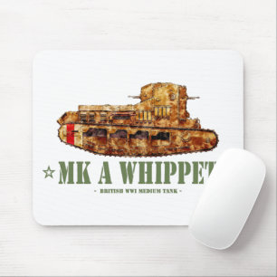 MK a Whippet World War One British Medium Tank WWI Mousepad