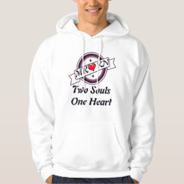 MK KN Zwei Souls Ein Herz Hoodie - Freefit Custo