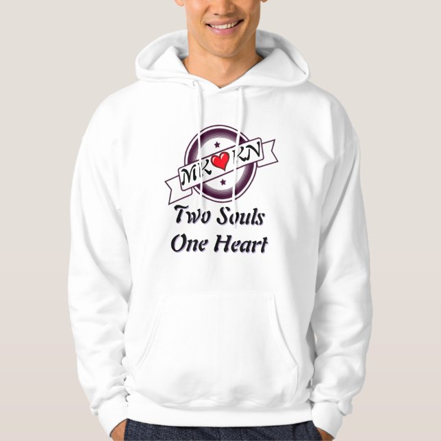 MK KN Zwei Souls Ein Herz Hoodie - Freefit Custo (Vorderseite)