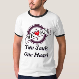 MK KN Zwei Souls Ein Herz Ringer T - Shirt - Free