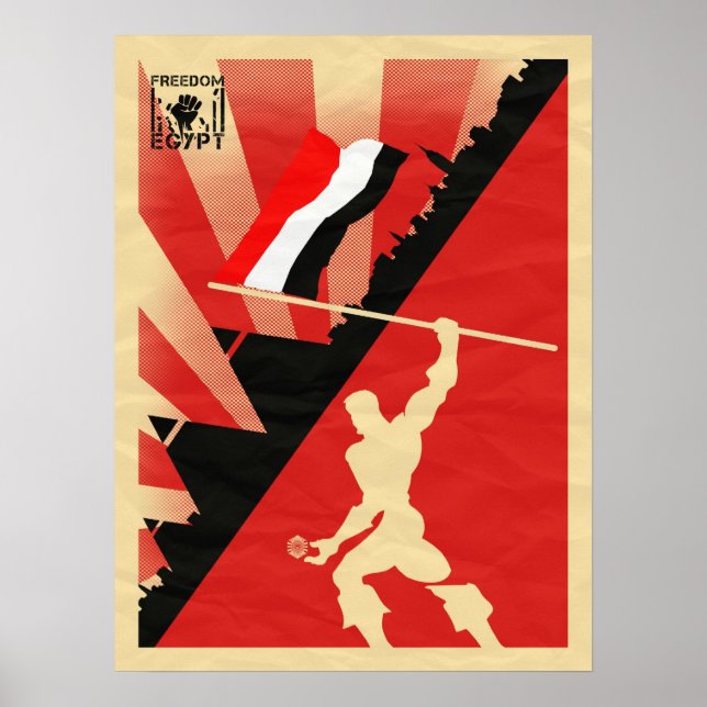 MKD - FREEDOM EGYPT POSTER (Vorne)