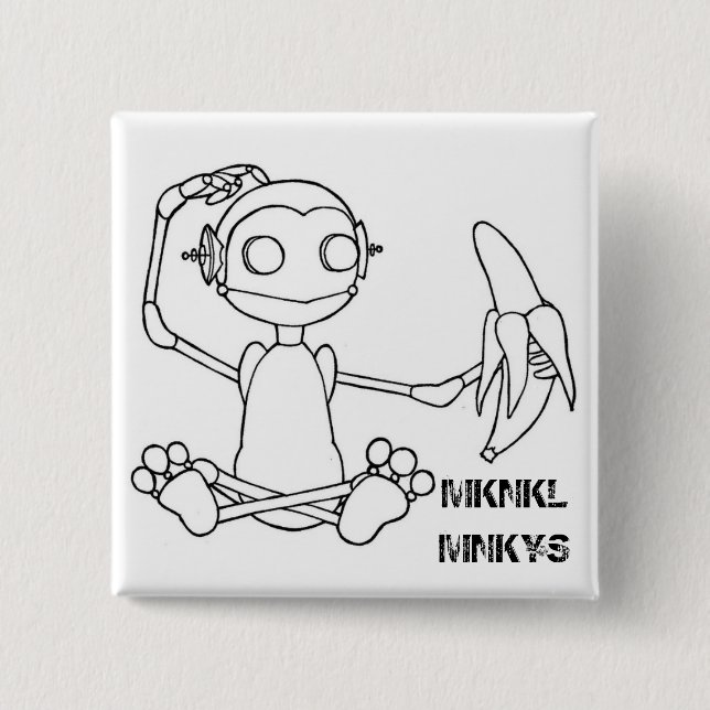 MKNKL MNKYS Button (Vorderseite)