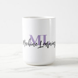 ML White Mug – For Machine Learning Lovers 💜☕ Kaffeetasse