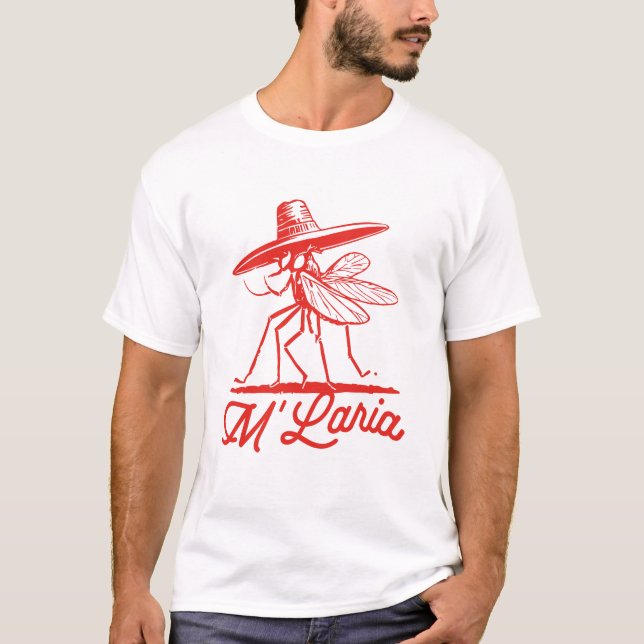 M'LARIA FUNNY MOSQUITO T-Shirt (Vorderseite)