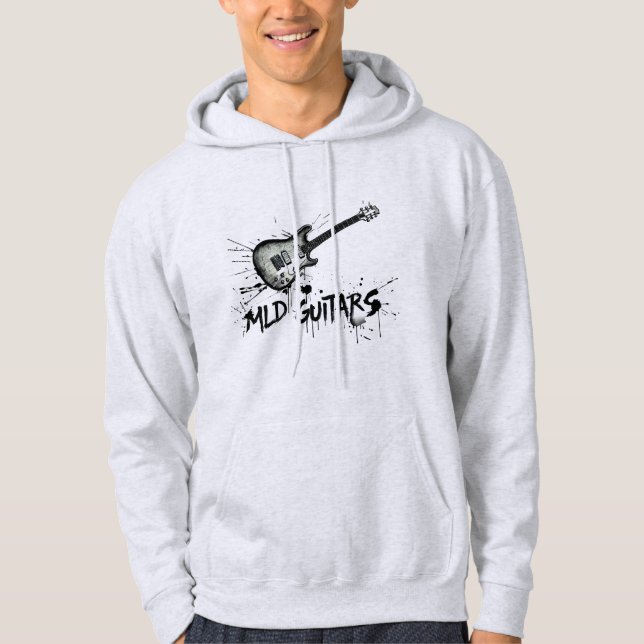 MLD Guitars- Mens Hoodie pullover (Vorderseite)