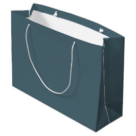 Mled Elegance - Große Schieferblau-Geschenktasche Geschenktüte