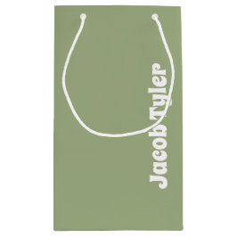 Mled Elegance - Kleine, ruhige Seite Name Geschenk Kleine Geschenktüte