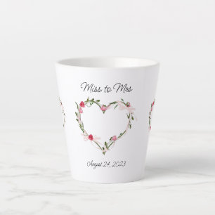 Mlle à Mme Latte tasse